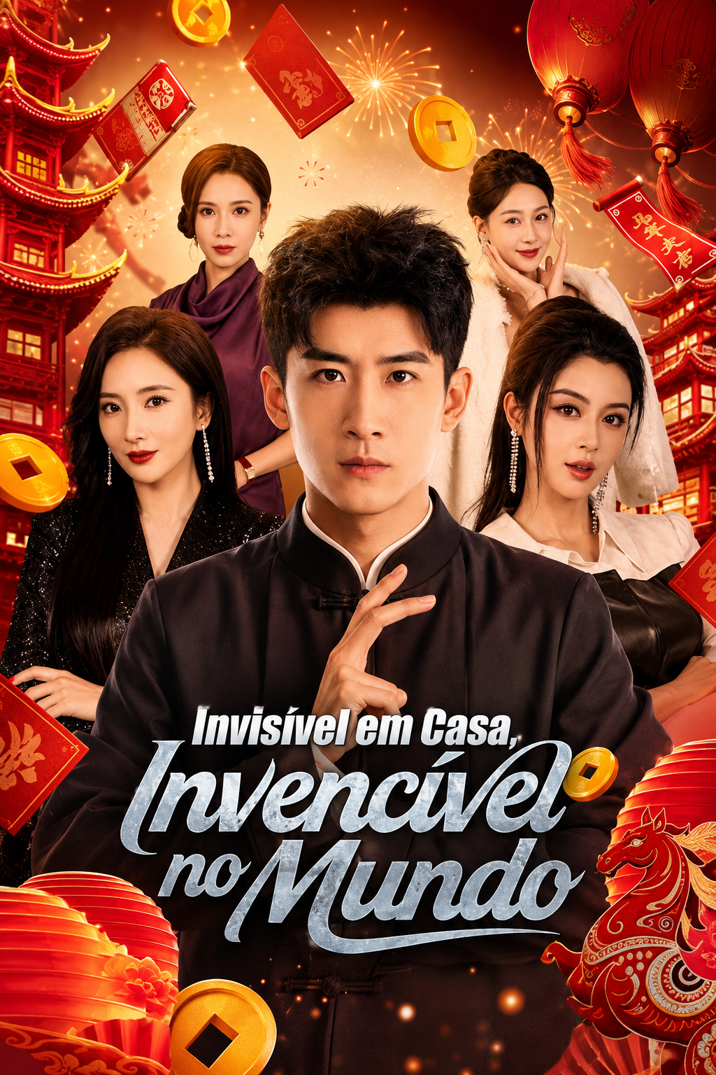 Capa do dorama Invisível em casa, invisível no Mundo